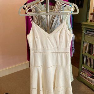 White Parker Dress - Size Small